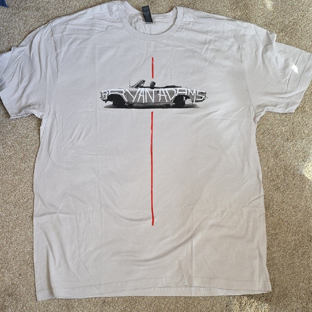 BRYAN ADAMS Tour Graphic Short-Sleeve T-Shirt